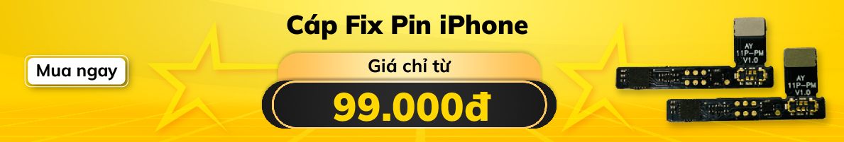 Cáp fix pin iPhone