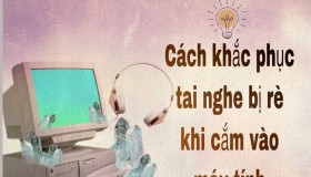 Những cách khắc phục tai nghe bị rè khi cắm vào máy tính dễ dàng
