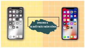 Top 6 cách xử lý nhanh lỗi iPhone X bị mất màu màn hình