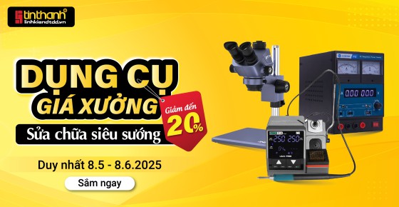Dụng cụ giá xưởng - Sửa chữa siêu sướng!