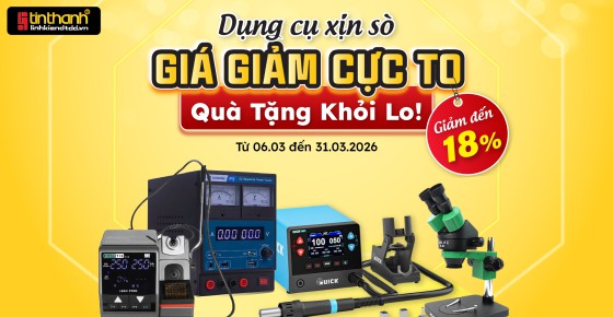Dụng cụ xịn sò - Giá giảm cực to, quà tặng khỏi lo!