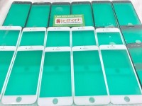 Mặt kính liền ron iPhone 8 đen (Guarantee xanh lá)