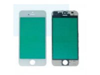 Mặt kính liền ron iPhone 5S trắng (Guarantee xanh lá)