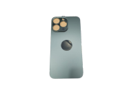 Mặt kính lưng iPhone 13 Pro Silver zin   (Lỗ camera lớn)