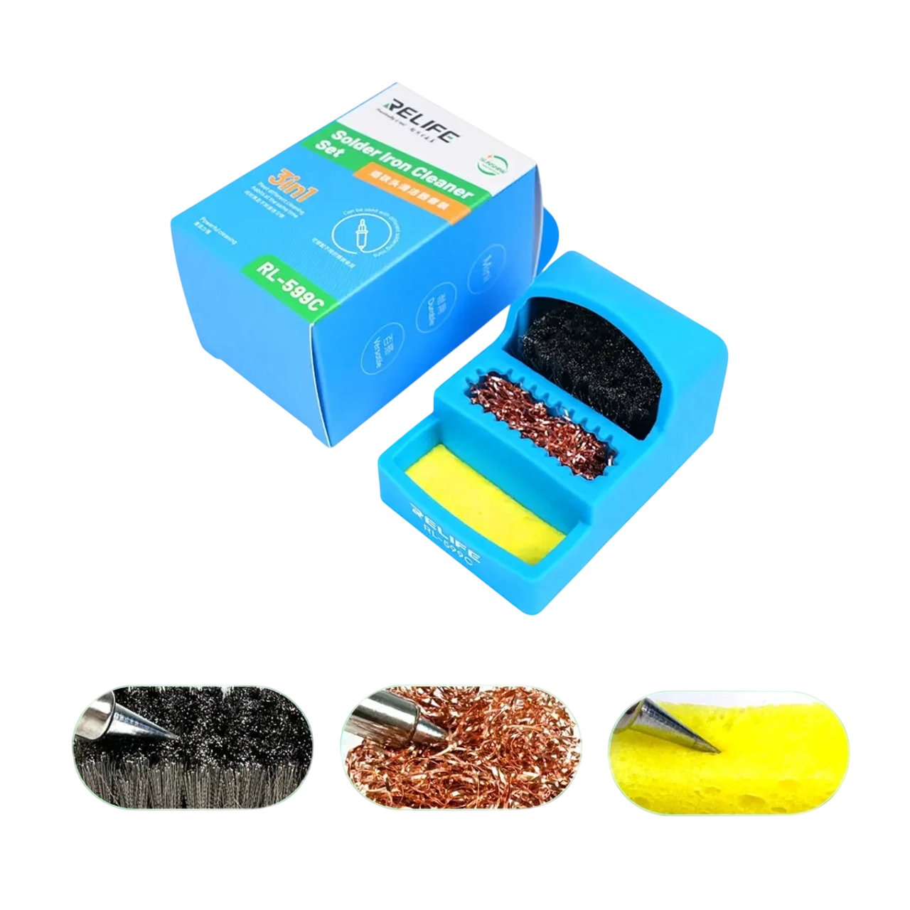 Bộ dụng cụ vệ sinh mũi hàn RELIFE RL-599C