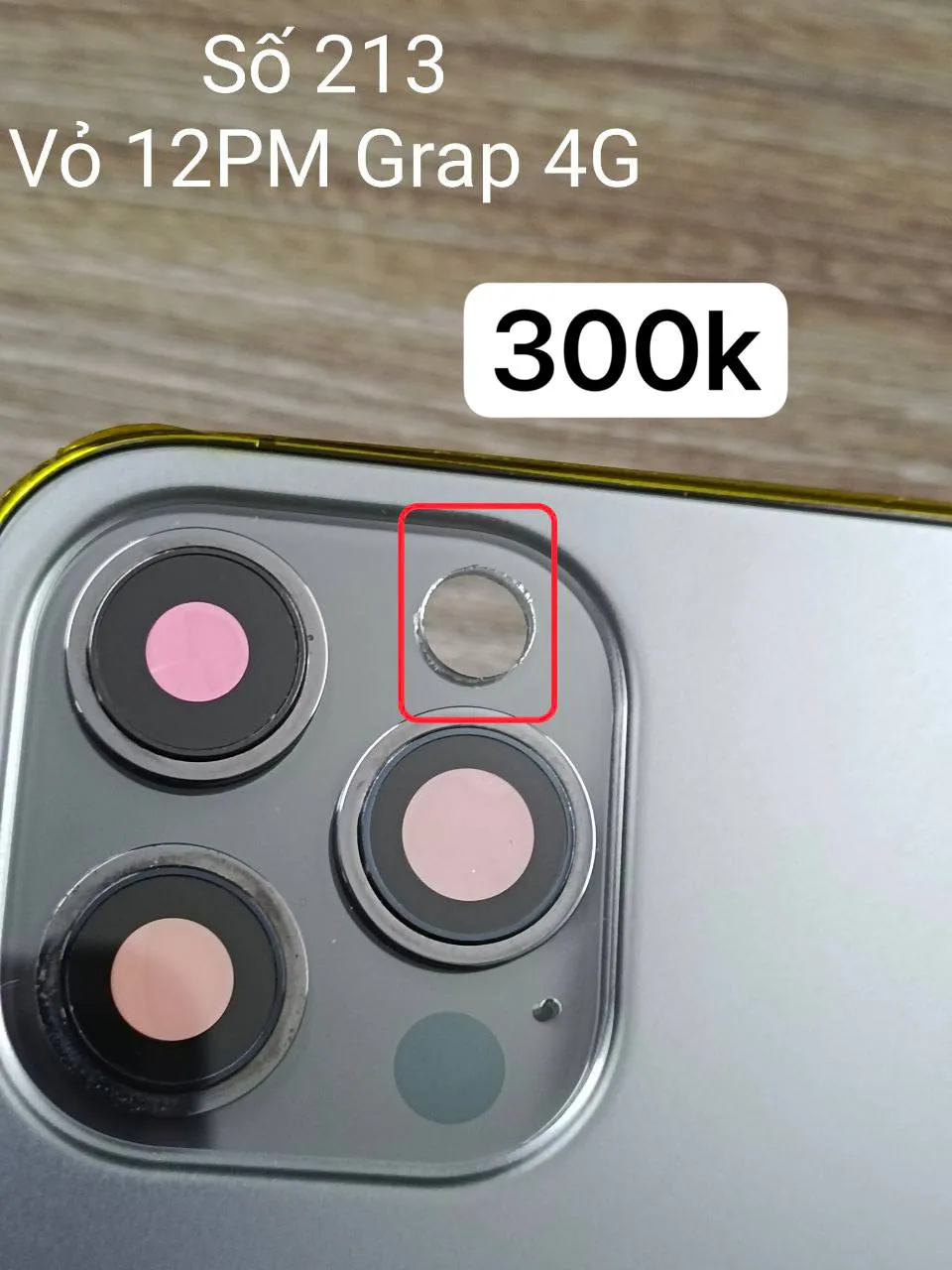 Bộ vỏ iPhone 12 Pro Max(4G) - số 213