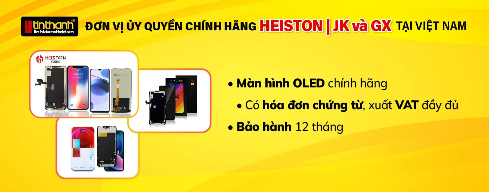 Đơn vị ủy quyền JK và GX chính hãng