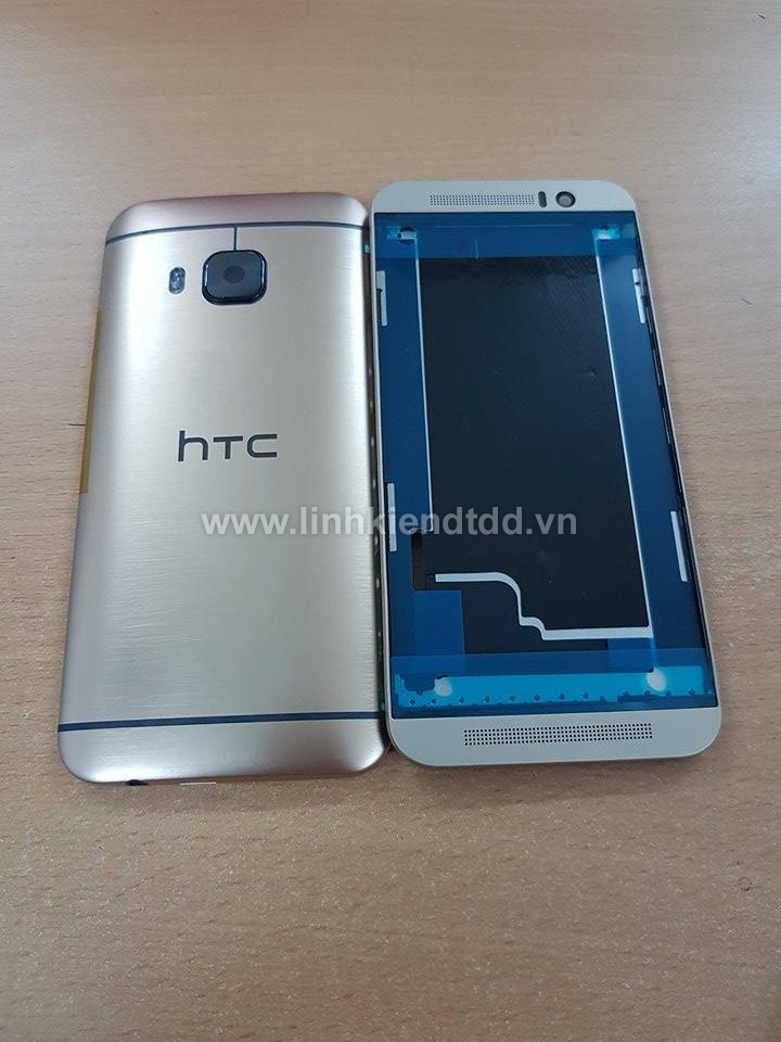 Bộ vỏ HTC One / M9 gold
