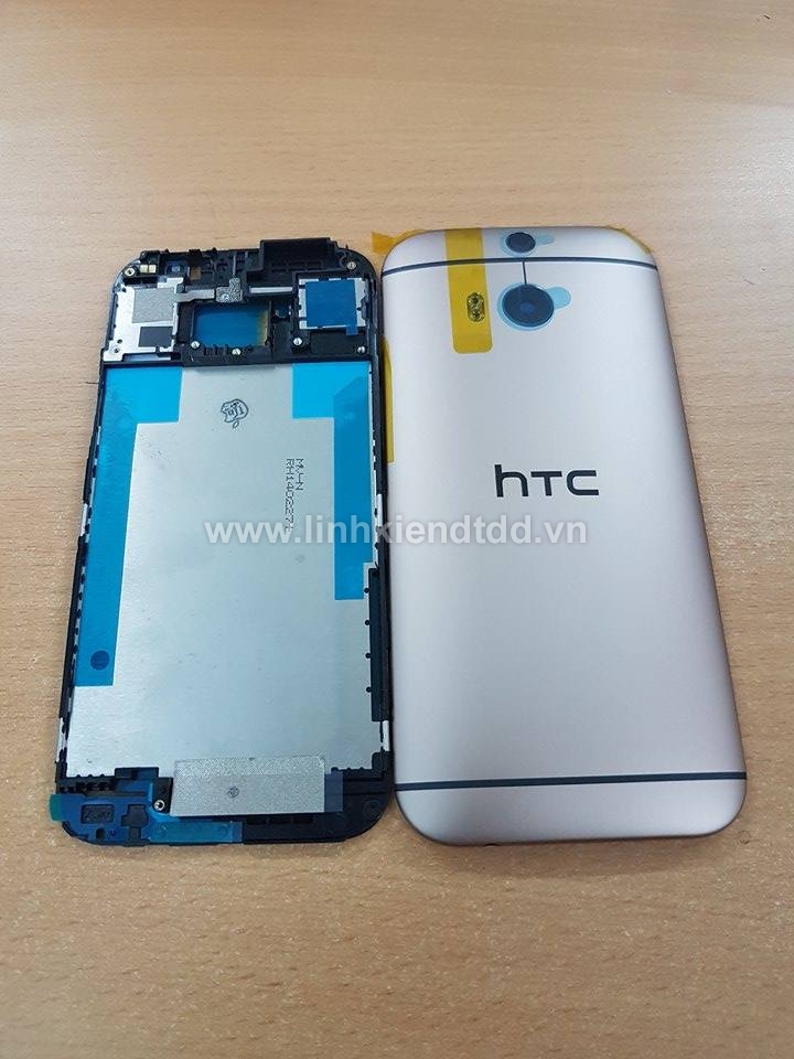Bộ vỏ HTC One / M8 xám