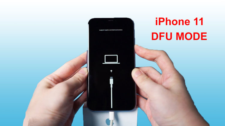 khởi động DFU để khắc phục màn hình iPhone 11 bị đơ