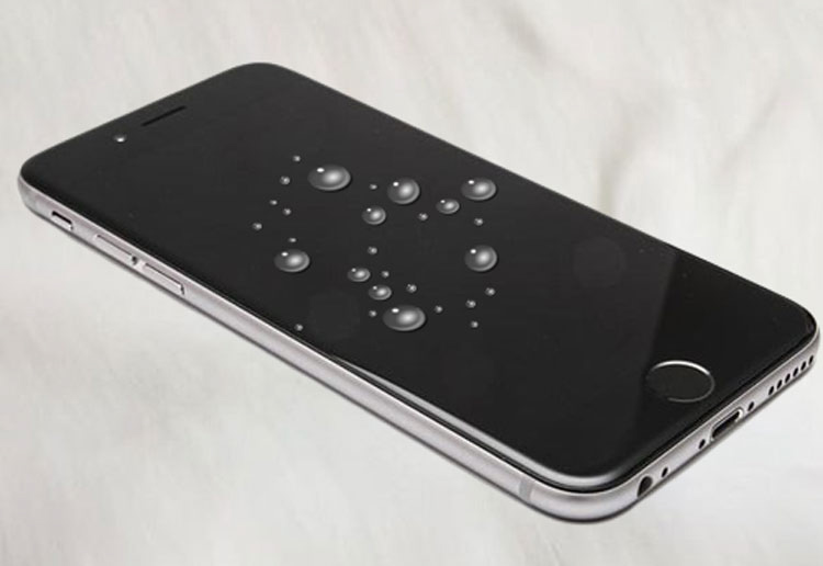 Cách nhận biết màn hình iPhone 6 Plus zin bằng giọt nước
