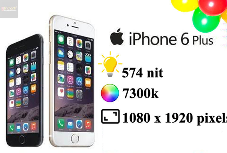iPhone 6 Plus bao nhiêu inch khi độ sáng màn hình được cải thiện
