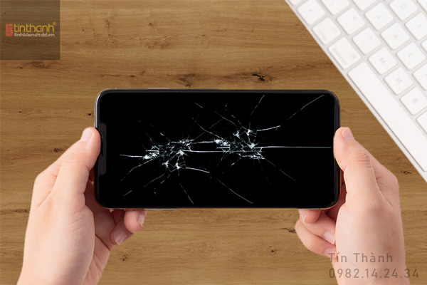 Dấu hiệu màn hình iPhone XS Max bị thiệt hại