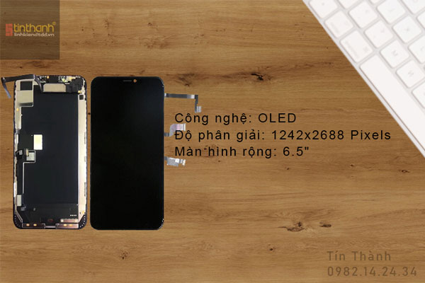 Kích thước màn hình iPhone XS Max của Tín Thành bao nhiêu inch?