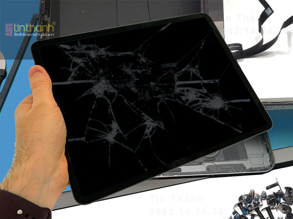 Màn hình iPad Pro 12.9 bị thiệt hại hư hỏng sửa được không?