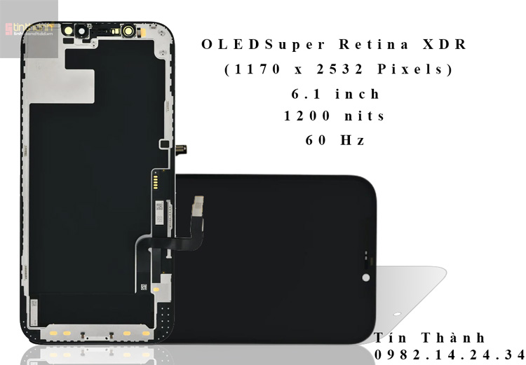 Thông số màn hình iPhone 12 / 12 Pro GX OLED chính hãng tại Tín Thành ở TPHCM
