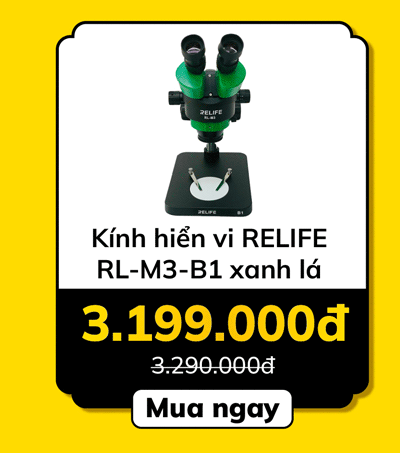 Kính hiển vi RELIFE RL-M3-B1 xanh lá