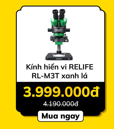 Kính hiển vi RELIFE RL-M3T xanh lá