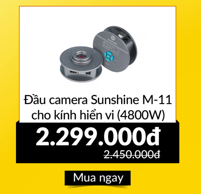 Đầu camera Sunshine M-11 cho kính hiển vi (4800W)