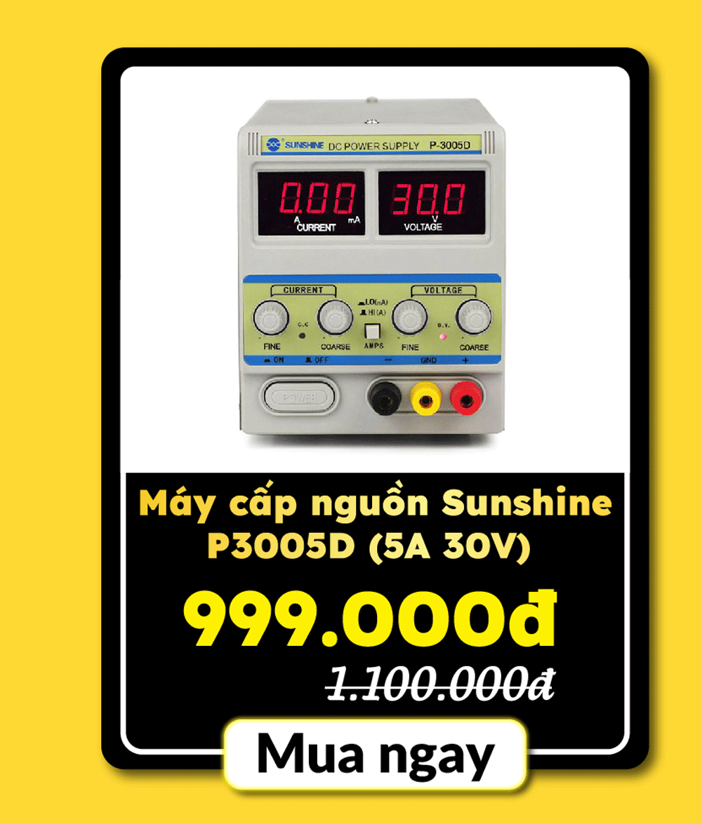 Máy cấp nguồn Sunshine P3005D