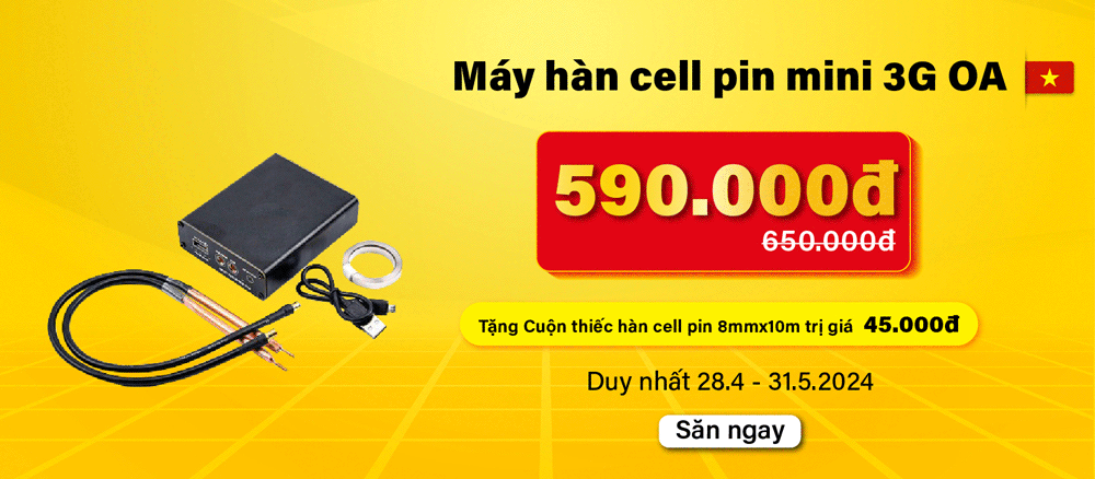 Máy hàn cell pin mini 3G OA