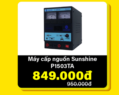 Máy cấp nguồn Sunshine P1503TA