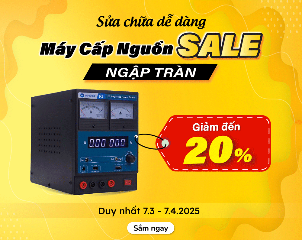 máy cấp nguồn sale ngập tràn