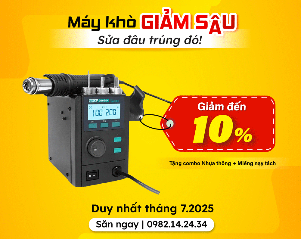 máy khò giảm sâu sửa đâu trúng đó