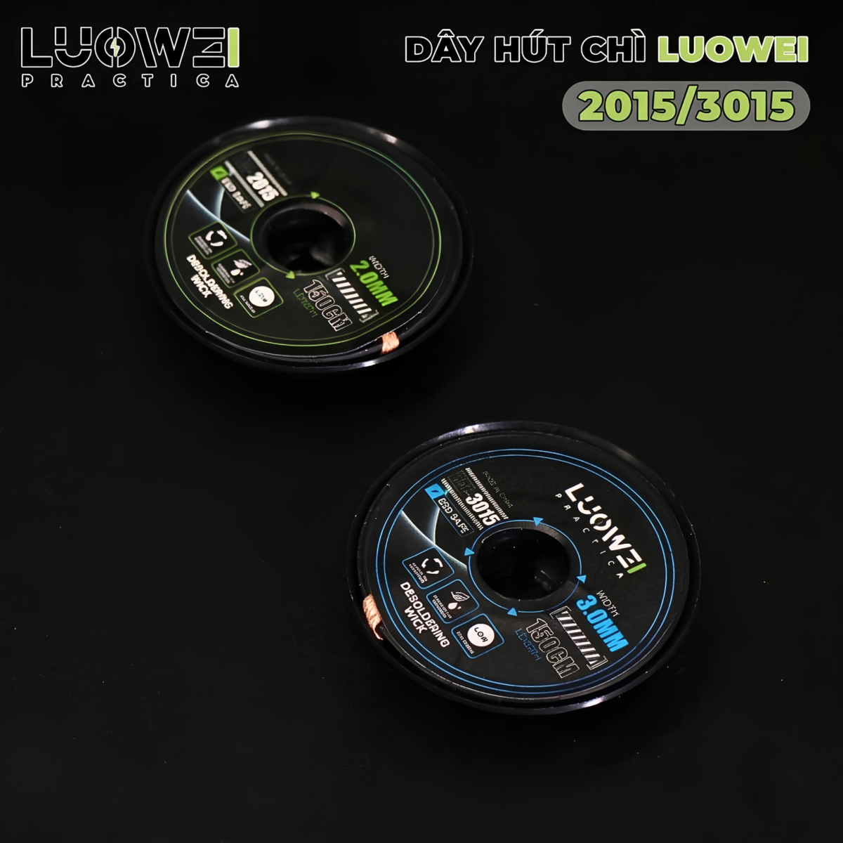 Dây hút chì Luowei LW-Strong