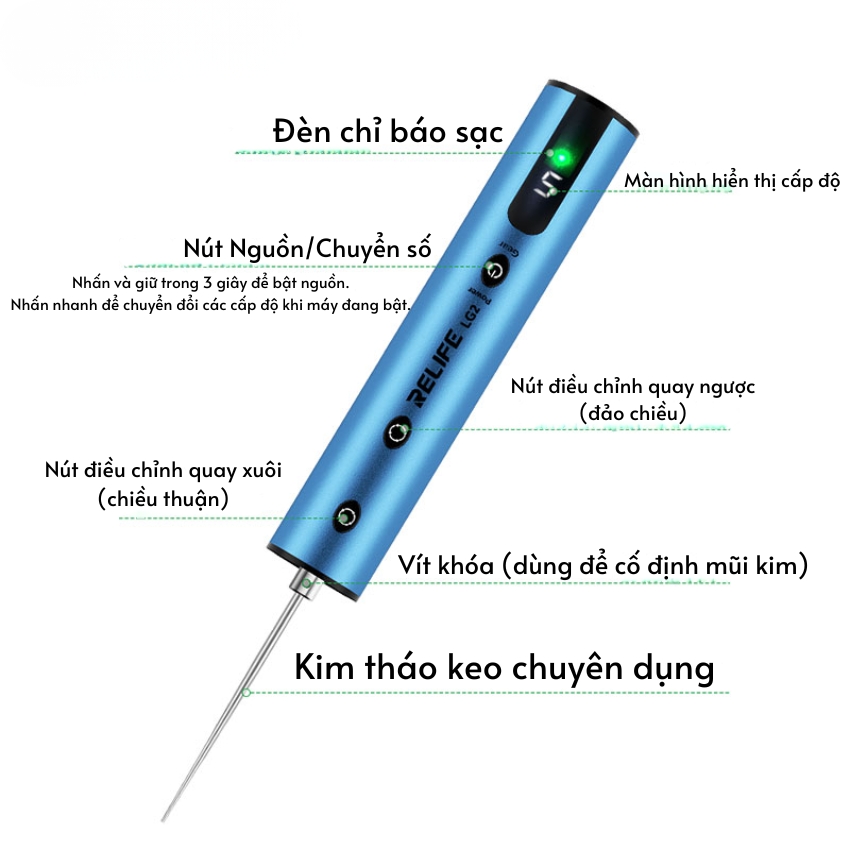 máy cuộn keo Relife
