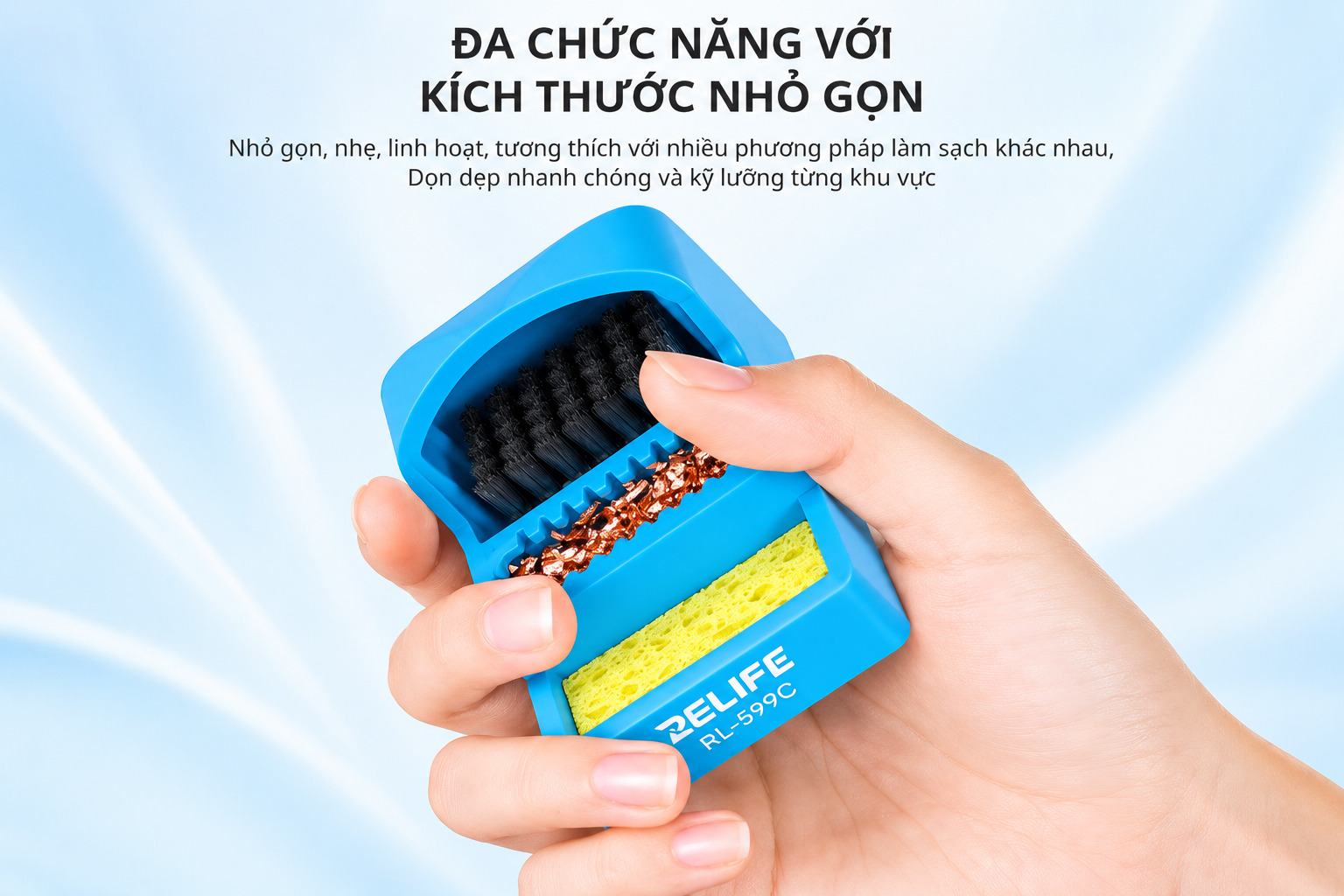 Bộ dụng cụ vệ sinh mũi hàn Relife