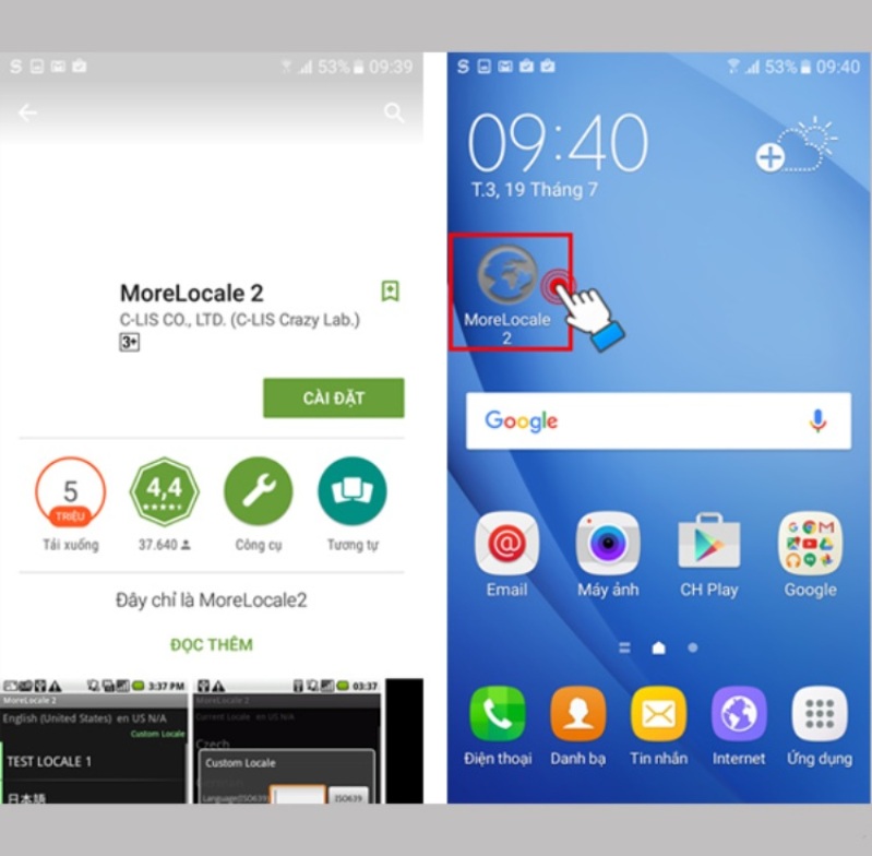 Cài tiếng Việt cho Android không cần Root 2
