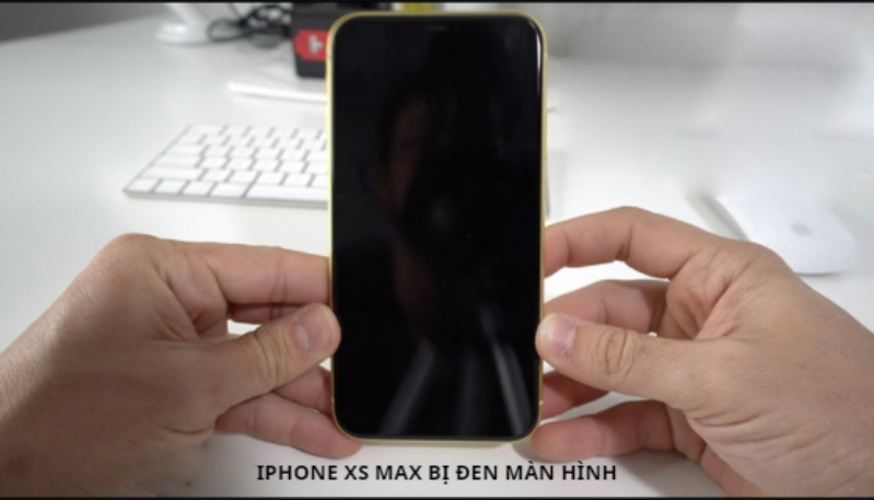 iphone xs max bị đen màn hình